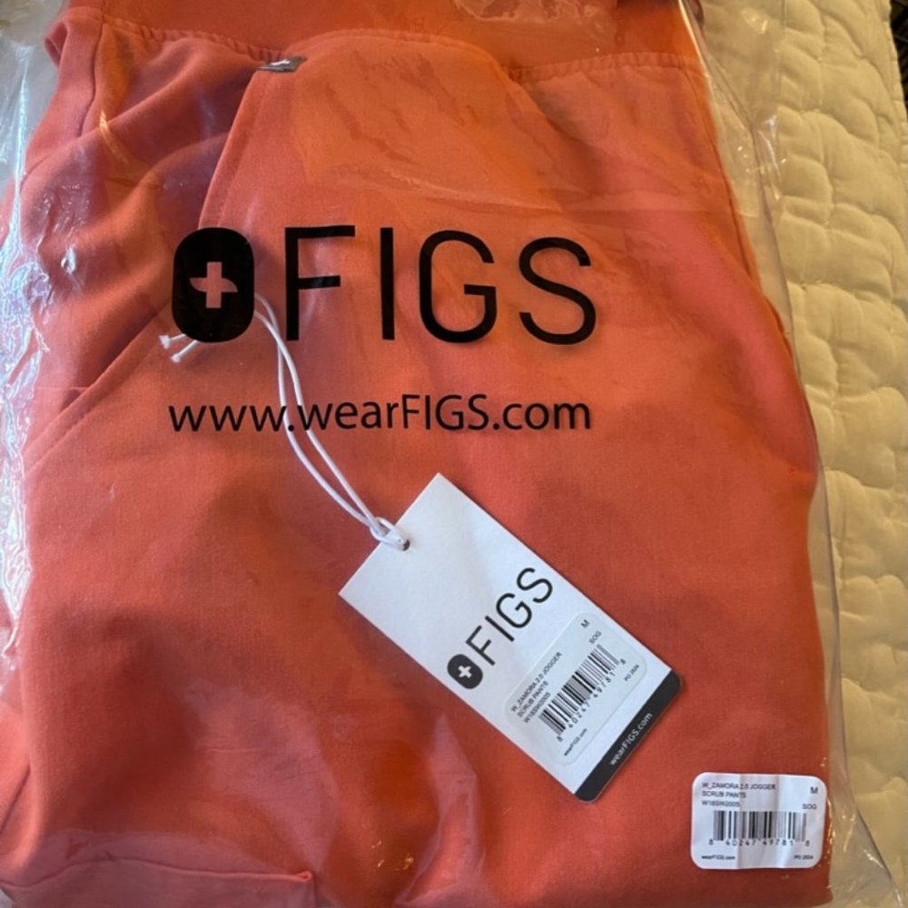 FIGS Zamora 2.0 Sunset Orange -Size MED